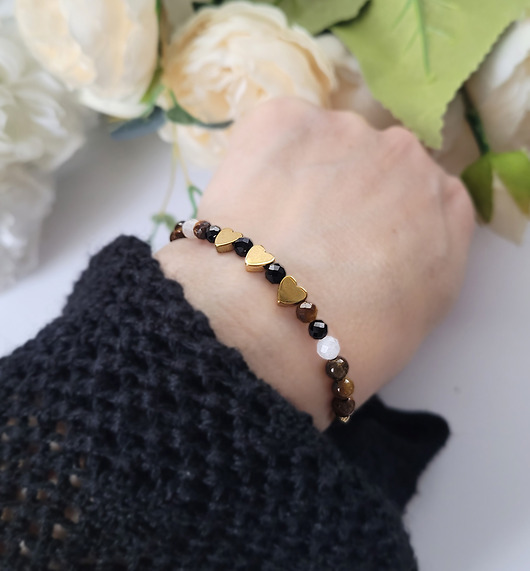 bransoletki z kamieni naturalnych Ochrona, Miłość i obfitość