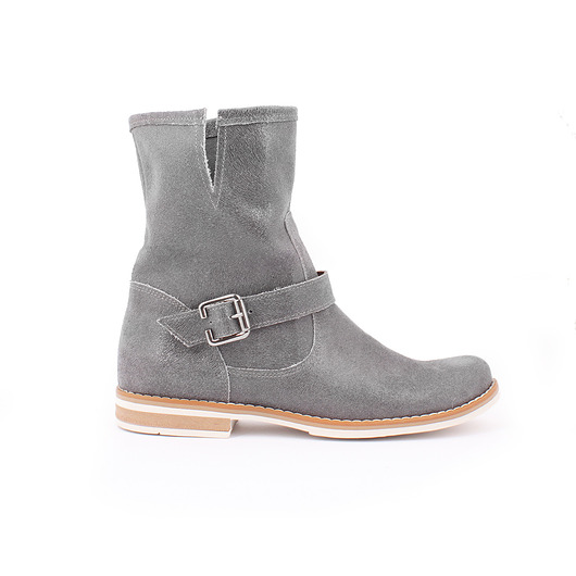 RĘCZNIE ROBIONE BOTKI ZAPATO 426 SZARY Zapato