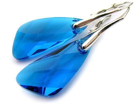 kolczyki swarovski Kolczyki z kryształami Swarovski - Marina Grande