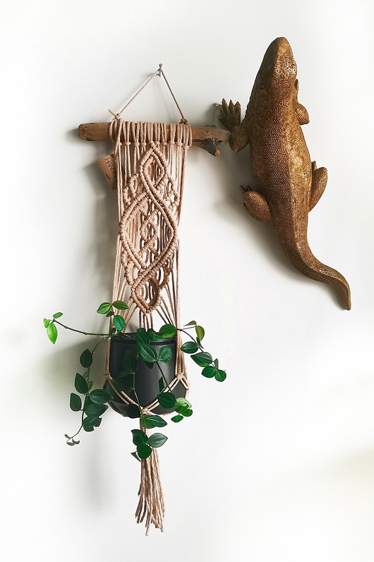 kwietniki Kwietnik makrama Boho home styl