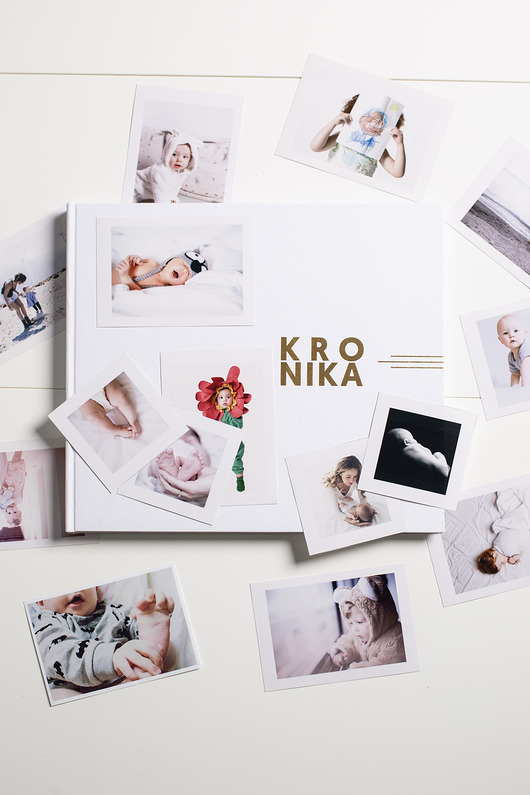 notatniki i albumy Album dziecka - Kronika White