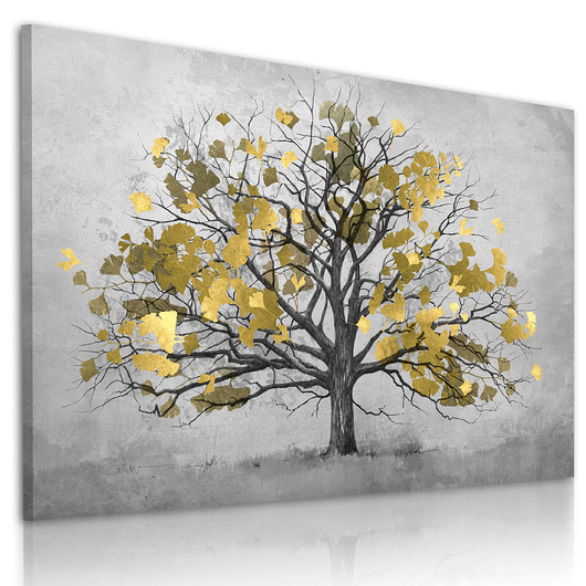 obrazy Obraz na płótnie do salonu drzewem