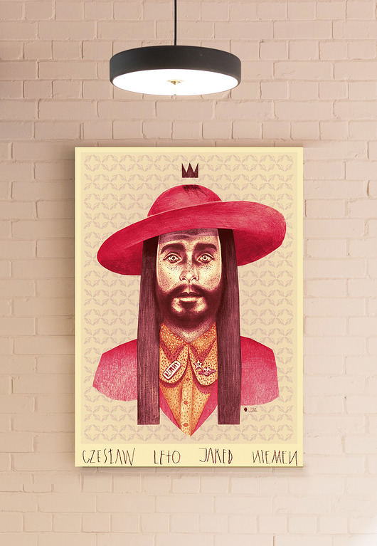 plakaty Plakat Czesław Leto Jared Niemen