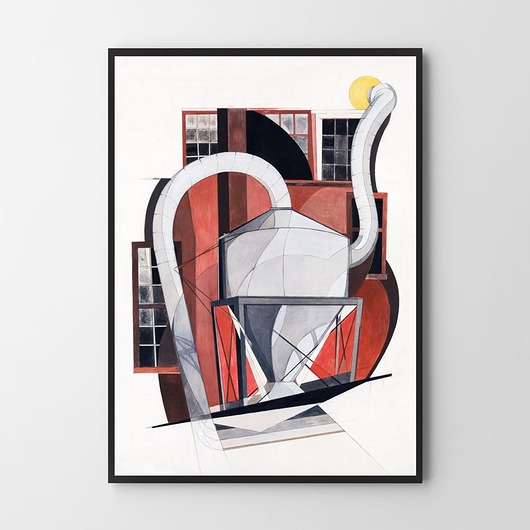 plakaty Demuth - plakat Abstract Industrial