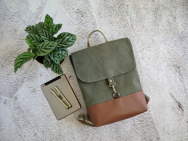 plecaki Damski plecak CANVAS.