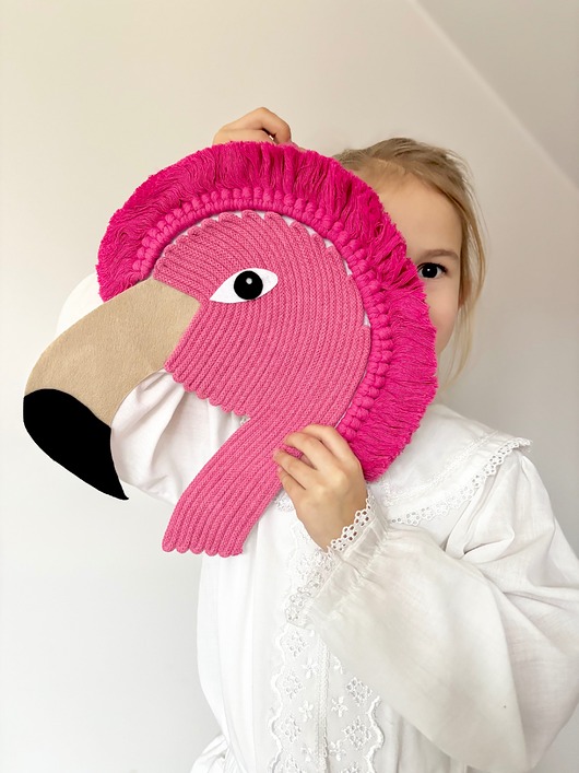 pokój dziecka - różne Ręcznie wykonana dekoracja ścienna Flaming 