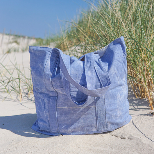 torby na ramię Torba shopper z jeansu L