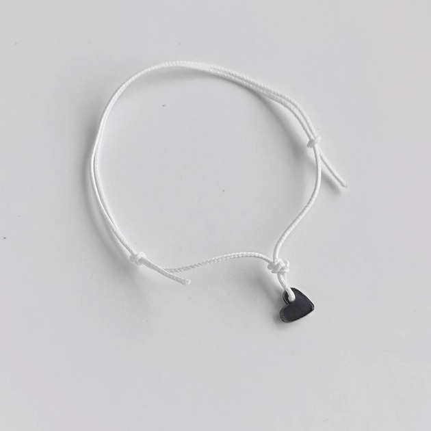 bransoletki na sznurku Serduszko  bransoletka