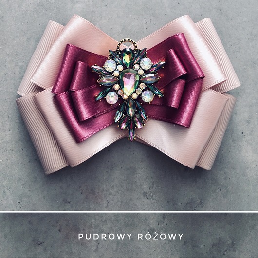 Brosza Kameleon NEW Pudrowy Różowy