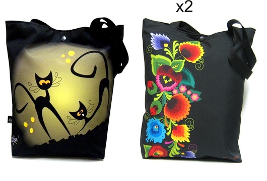 3 torby zamówienie Gaul Designs