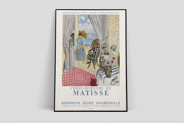 Henri Matisse- plakat wystawowy Pas De LArt