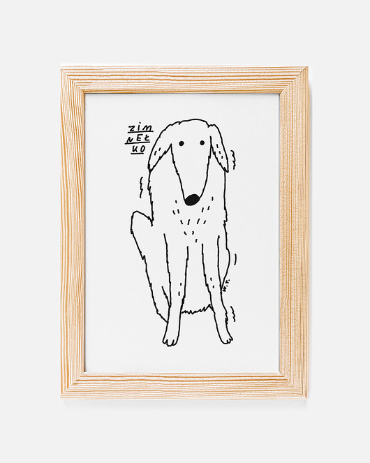 grafiki i ilustracje Print ZIMNEŁKO