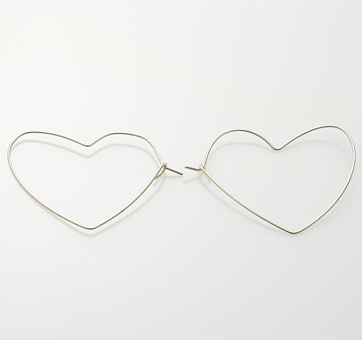 Kolczyki Heartbeats Silver Paulina Potyra Design