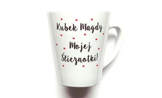 Kubek Latte "MAGDY" (PODAJ IMIĘ) FarrowDesign