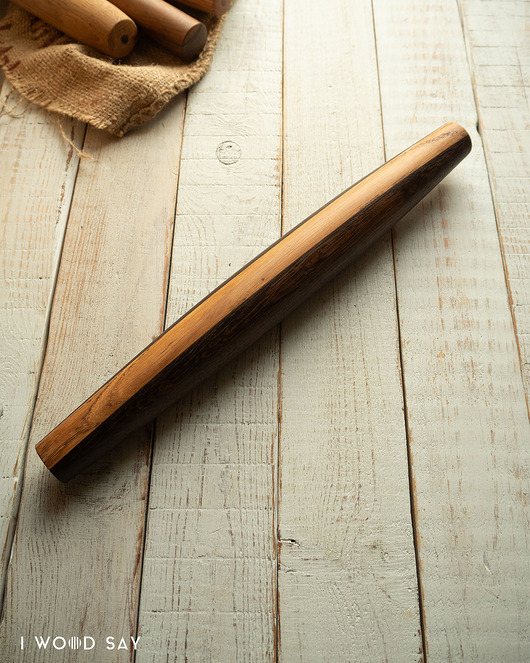 wałki do ciasta Francuski wałek 40 cm - mix dębowy