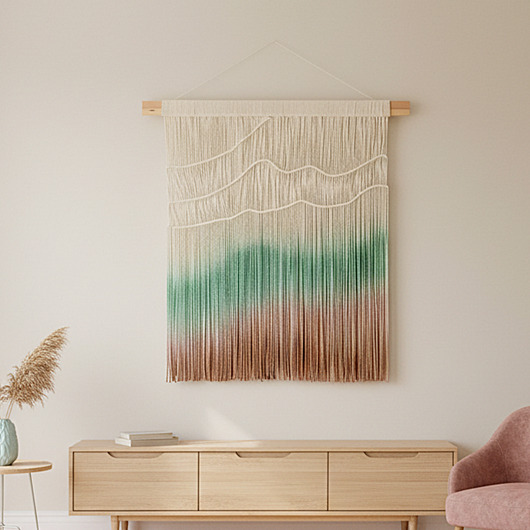 makramy Barwiona makrama LEGGERA