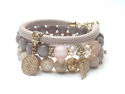 Grey and antique pink  vol.2 /19.08.2015/ set KiKa pracownia