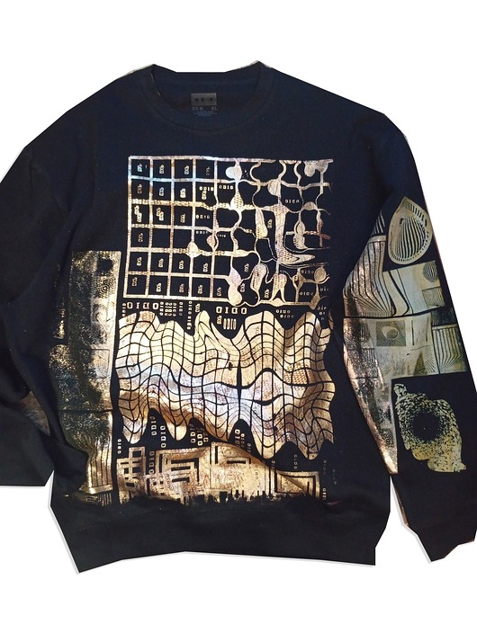 bluzy męskie Cyber pank bluza