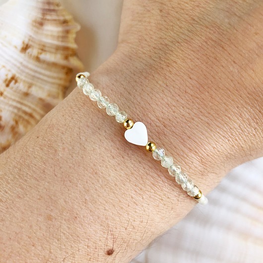 Bransoletka na sznurku LEUKE z Frenitem Gleeme Jewellery