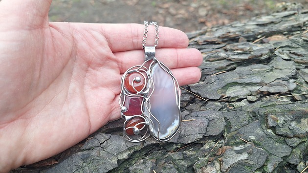 wisiory Zawinięty - wisiorek