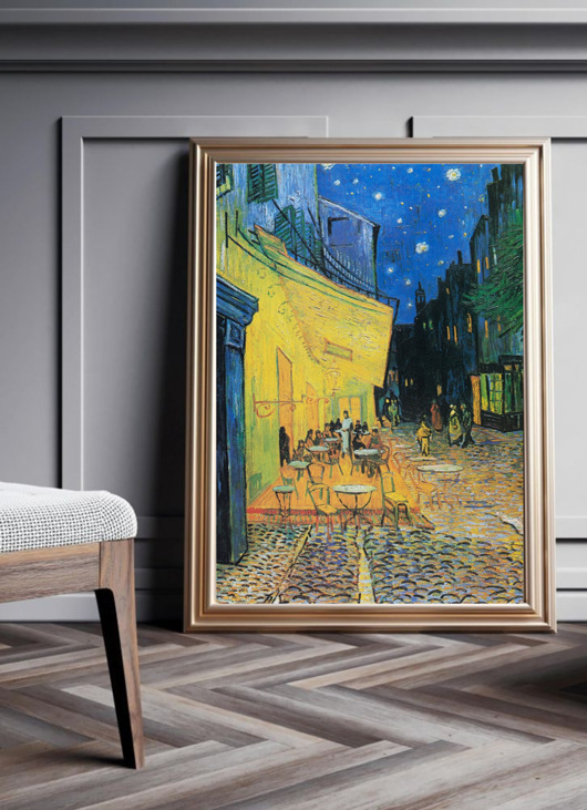 plakaty PLAKAT dekoracyjny , Vincent van Gogh, gwiezdzista noc