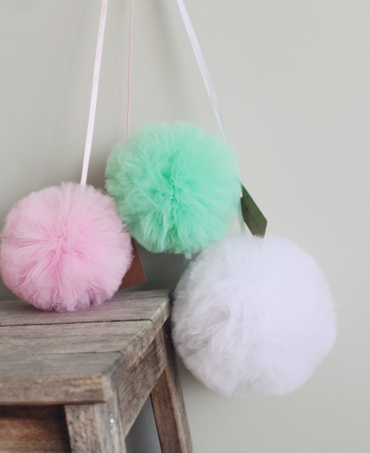 Pompony tiulowe - zestaw Candy Colleco