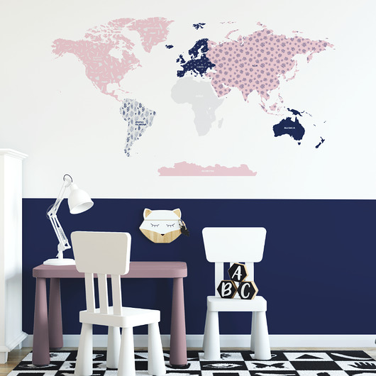 MAPA ŚWIATA DK343 Yoko Design