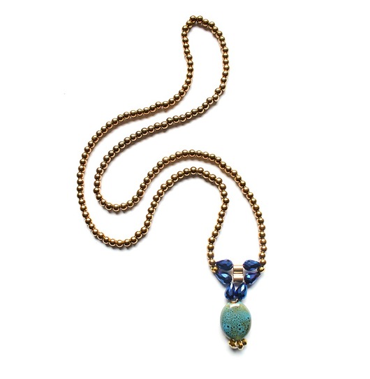 Shades of gloss 'gold' Republika jewelry