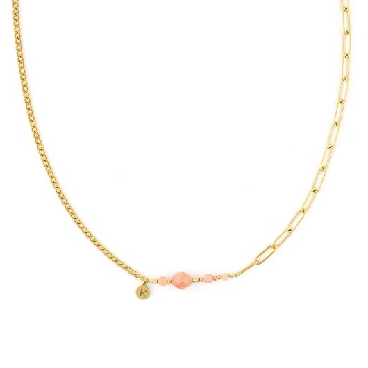 naszyjniki - inne Bestseller! Naszyjnik zodiakalny - Lew Pozłacana stal szlachetna