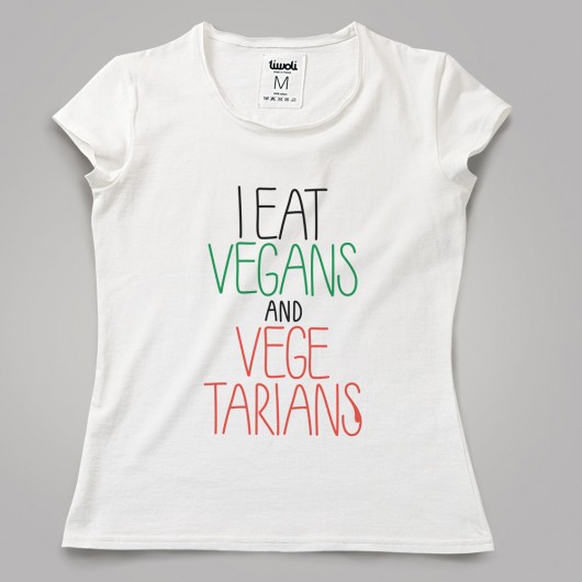 I EAT VEGANS damska YURCOV