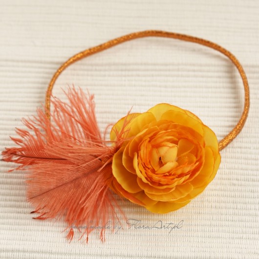 orange RANUNCULUS 1 opaska FloraArt