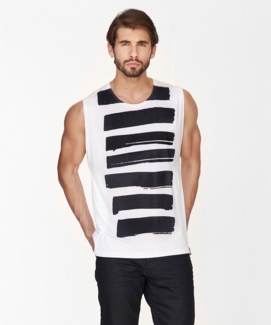 Black stripes t-shirt SELVA SELVA