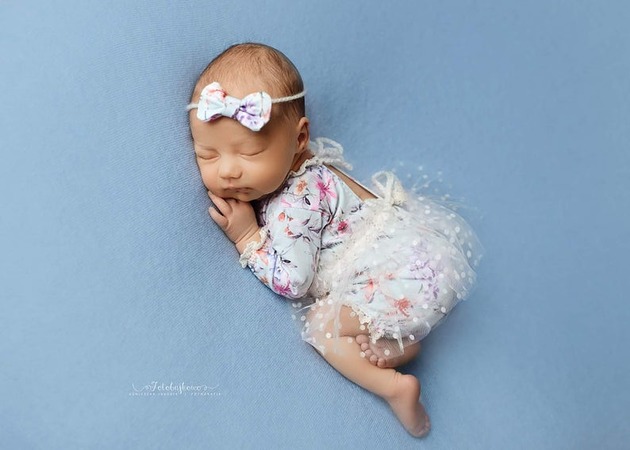 niemowlak - inne Komplecik do sesji noworodkowej