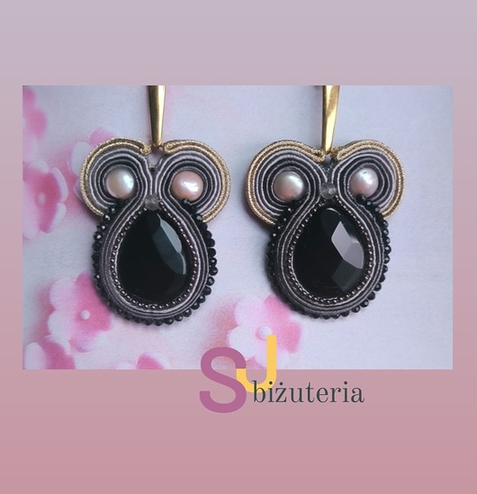 kolczyki soutache Ava