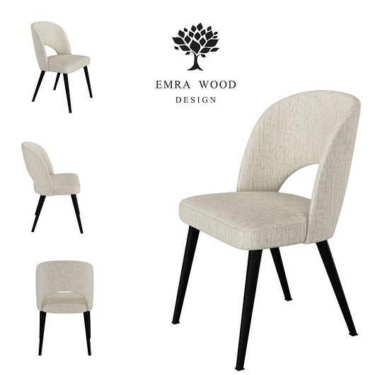 krzesła PRODUCENT Krzesło Tapicerowane EMRA WOD  DELUXE KR-5