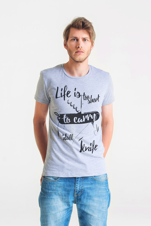 THE KNIFE Koszulka Męska T-shirt GAU great as You
