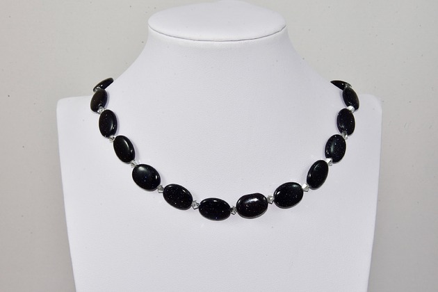 korale Naszyjnik Korale Noc kairu Kamień jubilerski