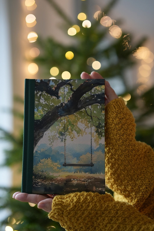 notatniki i albumy Notes w kropki A5 HUŚTAWKA