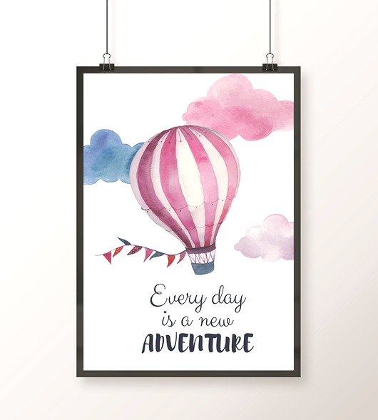Plakat / ADVENTURE A3 Well Wall