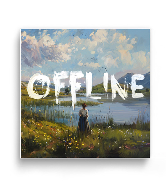 obrazy Obraz na płótnie "OFFline"