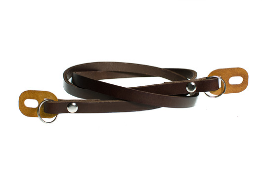 akcesoria różne Pasek do aparatu Skórzany JUCHT BRĄZOWY