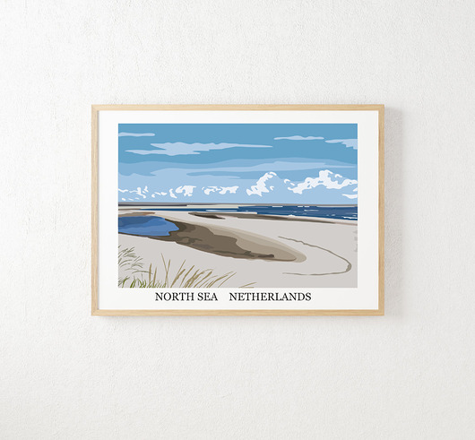 plakaty Plakat Nad Morzem Północnym