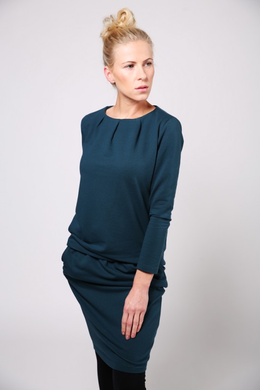 Sweet skirt zielony/morski OHYEJ