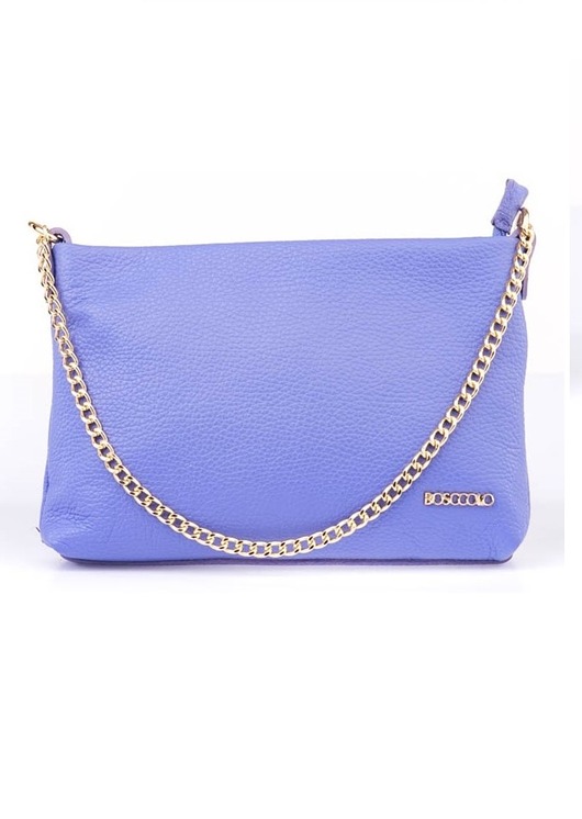 torby na ramię Torebka skórzana z łańcuszkiem (6921)