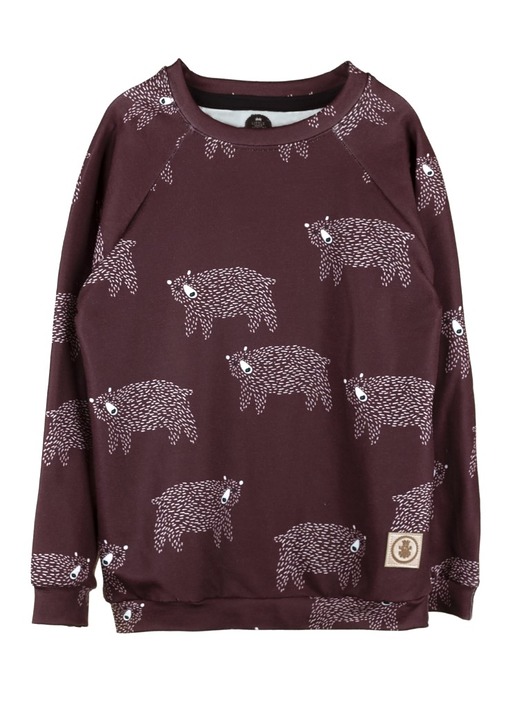 Bluza BEAR burgundy Little Gold King