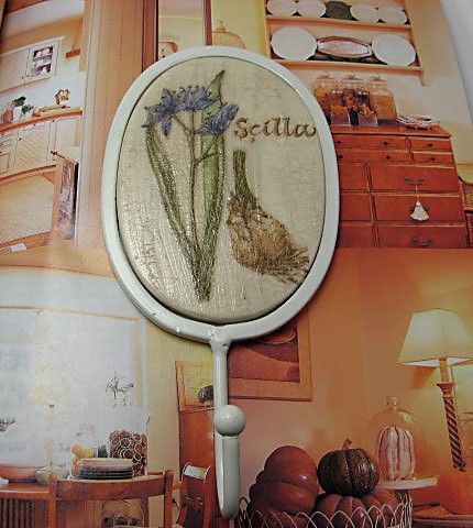 Wieszak retro >Scilla II< Marta Latawiec