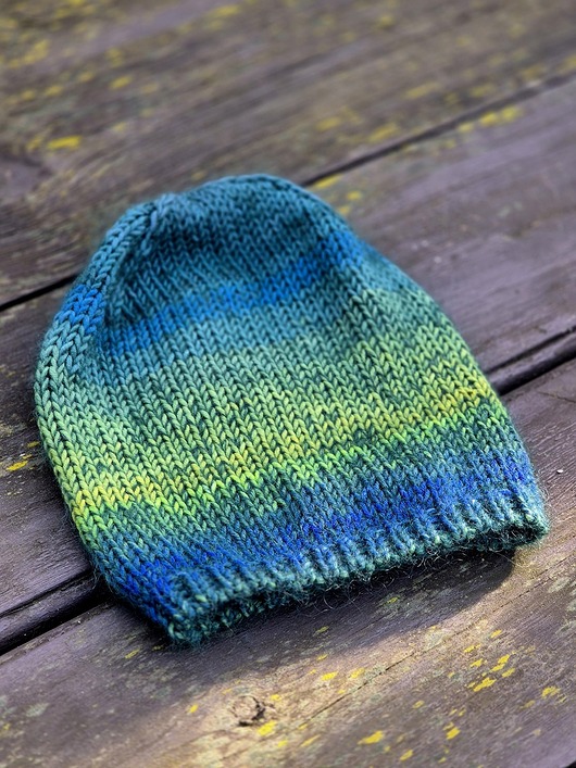 czapki damskie Wiosenny poranek 2 / czapka z jedwabiem