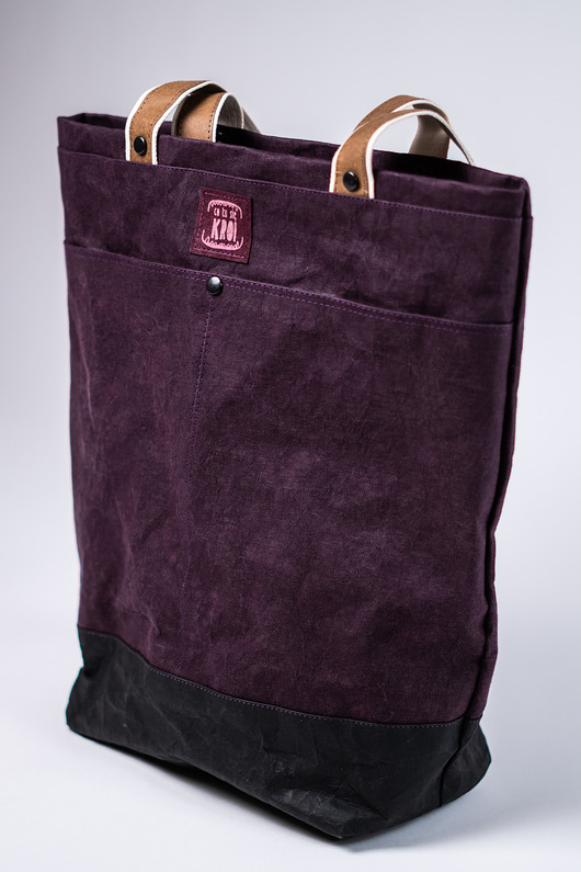 torby na ramię Torba damska na ramię z washpapy JAK ŚLIWKA W KOMPOT