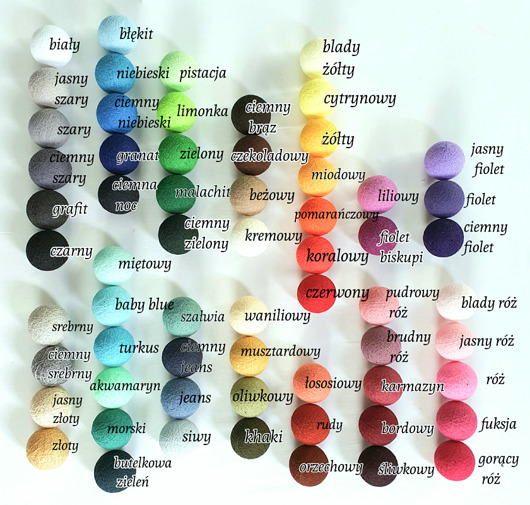 dekoracje świetlne Lampki Cotton Balls 20 led kolory do wyboru, świecące kule na baterie