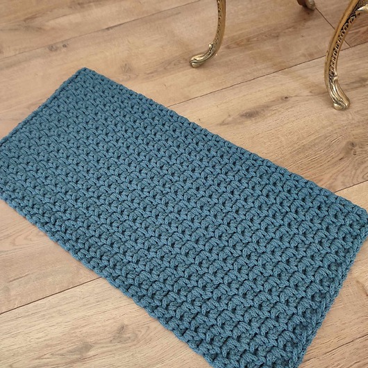 dywany Dywanik szydełkowy prostokątny 30cmx60cm